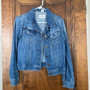 J Crew boxy denim jacket XS